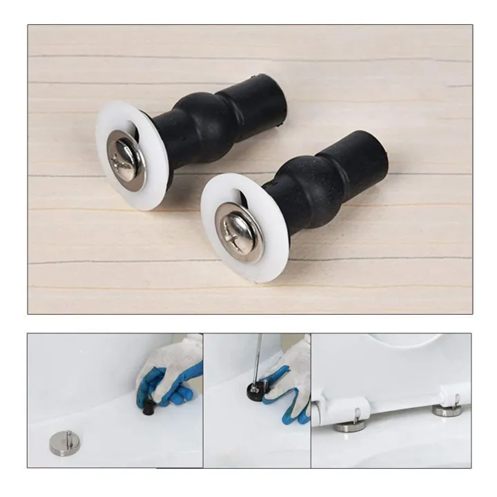 NAMUNY%20Toilet%20Seat%20Top%20Fix%20Screws%20Fixings%204%20Pairs%20Universal%20Expanding%20Rubber%20Screw%20Top%20Nuts%20Blind%20Hole%20Hinges%20Fittings%208Pcs%20-%20Image%206