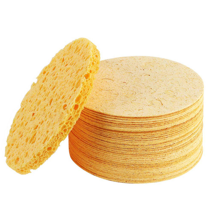 NumbTNumb 50/20/10pcs Soft Facial Cleaning Sponge Pad Facial Washing Cleaning Compressed Cleanser Sponge Puff Spa Exfoliating Face Care
