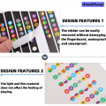 Anedshaop Miwayer Guitar Fretboard Notes Map Labels Stickers 6 String Transparent Fifty percent discount and Black Fingerboard Fret Decals for Guitar Beginner. 