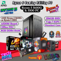 Budget Gaming PC (Ryzen 5 5500 + Nvidia GT730 4GB Graphics) or Ryzen 5 5600GT, 8 & 16GB DDR4 RAM/ 512GB & 256GB Nvme Gaming CPU. 
