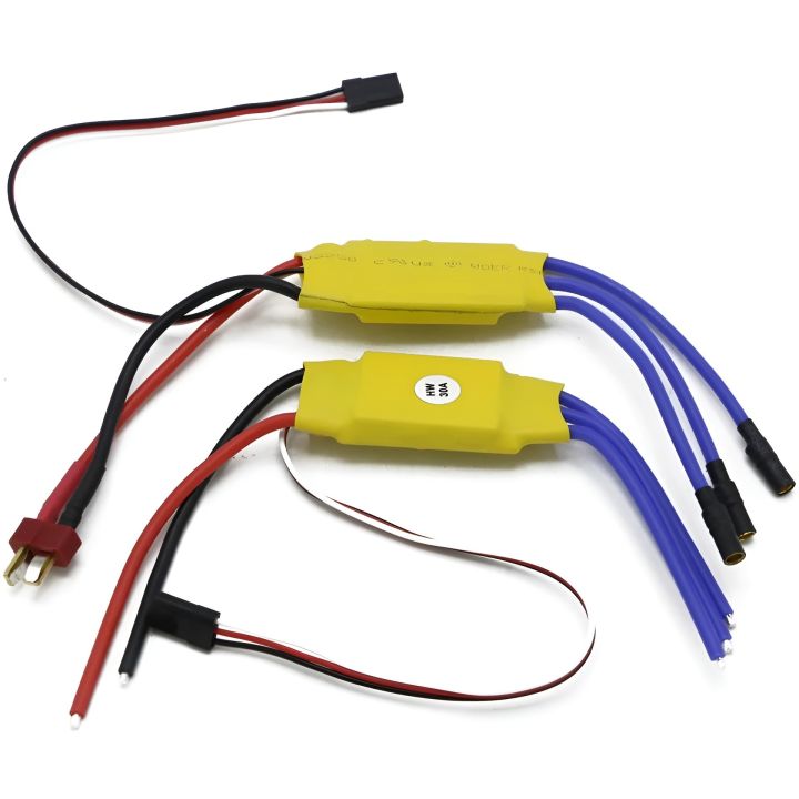 30A Brushless ESC for RC Fixed Wing Plane Helicopter 2-3S