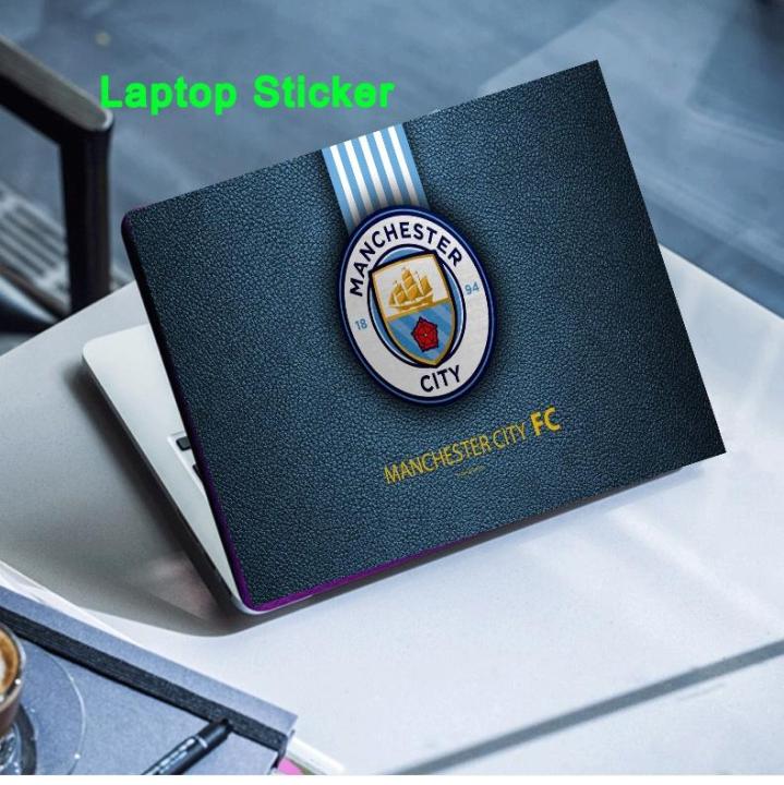 Laptop Manchester city Printed for All Types of Models Compatible for 15.6 inches Laptop