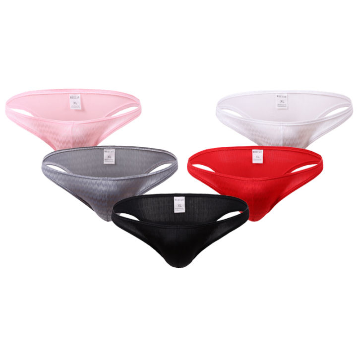 Monologuee%20Men's%20Elastic%20Briefs%20Silkly%20Breathable%20Seamless%20Underwear%20Men%20U%20Convex%20Pouch%20Underpants%20Bikini%20Panties%20-%20Image%202