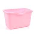 Kitchen Cabinet Door Plastic Basket Hanging Trash Can Waste Bin Garbage Bowl Box. 