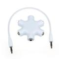 5-Port 3.5mm Jack Audio Port with Aux Cable Jack Audio Ports Computer Accessories. 