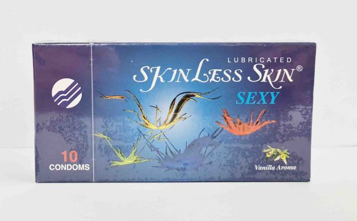 Skinless%20Skin%20SEXY%20Vanilla%20Flavoured%20-10Pcs%20(Ultra%20Thin)%20Condom%20-%20Image%203