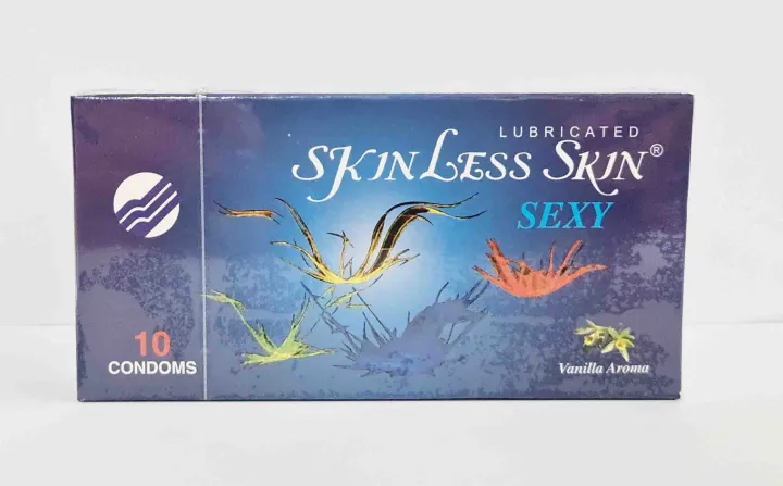 Skinless%20Skin%20SEXY%20Vanilla%20Flavoured%20-10Pcs%20(Ultra%20Thin)%20Condom%20-%20Image%203