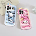 UCUC for Realme 5 5S 5i 6i Back Cover Cute Cartoon Friend Monster Lens Soft Silicone Phone Cases. 