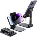 Foldable Mobile Stand Table top Stand Adjustable Phone Holder  For Bed ,Table, Office for All phones. 