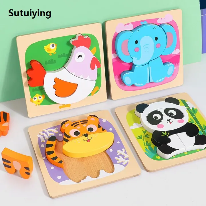 Sutuiying%203D%20Wooden%20Puzzles%20Hand%20Grab%20Boards%20Toys%20Tangram%20Jigsaw%20Baby%20Educational%202025%20Toys%20Cartoon%20Vehicle%20Animals%20Puzzles%20Gify%20for%20Toddler%20-%20Image%202