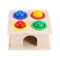 Novel Kids Hammering Game Wooden Ball Hammer Box Children Early Learning Educational Toy. 