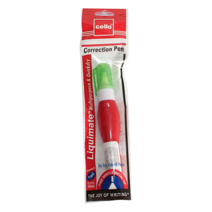 Cello Correction Pen 7ml Set Of 4 | Daraz.com.np