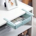4Pcs Kitchen Organizer Adjustable Kitchen Refrigerator Storage Rack Fridge Freezer Shelf Holder Pull-Out Drawer Organizer Space Saver. 