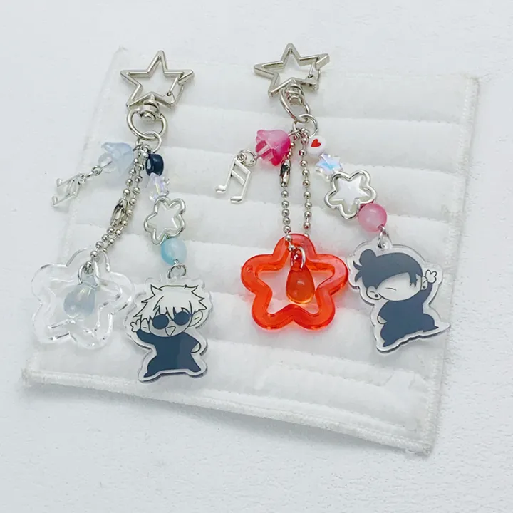 Cartoon%20Anime%20Jujutsu%20Kaisen%20Keychain%20Y2K%20Gojo%20Geto%20Keyring%20School%20Bag%20Pendant%20Cellphone%20Lanyard%20For%20Best%20Friend%20Gifts%20Phantom%20Super%20Store%20-%20Image%203
