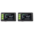 2X P3C LCD Display Dashboard Colorful Screen 24V 36V 48V 60V Electric Bike Meter for Electric (6PIN). 