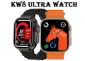 1Piece Of KW8 Ultra 2 (7+1) Straps & Smartwatch - Full Screen, Double Touch, Calling, Sensitive Touch & Positioning. 