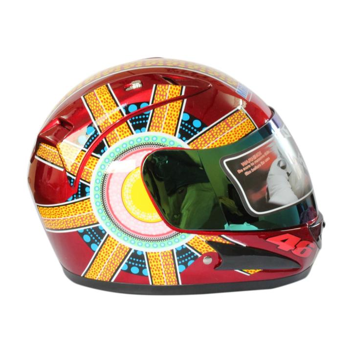 MRD%20Auto%20Red/Yellow%20Full%20Shine%20Full%20Face%20Helmet%20-%20(Al2004)%20-%20Image%203