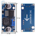 ADJPower Supply Module LM2596S DC-DC Step-down Power Supply Module 3A Adjustable Step-down Module Voltage Regulator For arduino. 