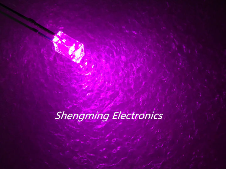 Pink Led Display 100pcs 2x3x4 Pink led light emitting diode super bright water clear 600 ...