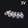 5Pcs E10 Led Bulb E10 DC 3V 6V 12V 24V Instrument Bulb E10 Indicator Bulb Old Fashioned Flashlight Torch DIY Work Mini Light YAFENG. 