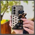 Skin-friendly feel Simplicity Phone Case For itel A95 Dirt-resistant cute protective case soft case Bear bracelet. 