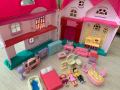 Happy Family Home Sweet Doll House Full Set with New Series & Ultra Cool Style (Multicolor). 