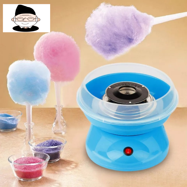 Electric Cotton Candy Machine Sugar Floss Maker Mini Countertop Cotton Candy Maker