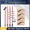 Wenefang Eyebrow Pencil Precision Easy To Wear Makeup Eyebrow Cosmetics Black Brown Natural Wood Formula Long Lasting Eyebrow Cosmetics. 