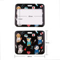 Cover card holder card job name ID piggy bank PC3530 Luxury doctor cat bus nurse doctor business card. 