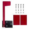 Mailbox Flag Replacement Kit Red Plastic Mailbox Flag Required, Fits Wall and Post Mount Mailboxes. 