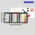 Ashunqiwen 12/18/24 Color * 5ml/0.176oz Tube Watercolor paint Set, DIY clothing, shoes, canvas bag, Jeans, for oil painting canvas, fabric,. 