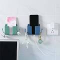 Wall Mounted Holder Multifunction Mobile Phone Charging Organizer Wall Holder. 