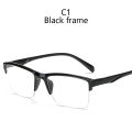 Ultralight Square Half Frame Reading Glasses Presbyopic Glasses Men Women +0.25 0.5 0.75 1 1.25 1.5 1.75 2 2.25 2.5 2.75 3 3.25. 