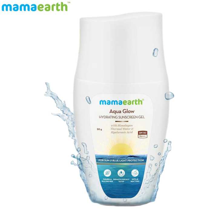 Mamaearth Aqua Glow Hydrating Sunscreen Gel 50 Gm
