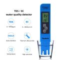 TDS Meter for Water Testing | TDS Tester 3-in-1 | TDS Temperature and EC Meter | Ultra High Accuracy Water Quality Meter | ppm Meter for Drinking Water, Aquariums & etc. 