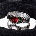 Xujiguanghui CARLIEN Gothic Claw Watch for Men – Unique Stainless Steel Wristwatch, Luminous Hands, Waterproof Quartz Movement, Futuristic Melting Style. 