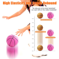 Foam Basketball, Indoor High Density Training Basketball 3D Texture Quiet Bounce No Noise Ball for Home Beach Pool Easy Install Easy to Use B. 