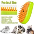 3 In 1 Steamy Pet Brush Electric Spray  Brush For Cat and  Dog For Massage Pet Grooming Removing Tangled and Loose Hair. 