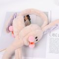 Cycling Cute Soft Headband Ladies Children Winter Rabbit Ears Moving Ears Plush Earmuffs Warm Earmuffs. 