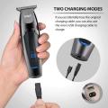 VGR V-070 Professional Hair Trimmer Personal Electric Hair Clipper Rechargeable Strong Steel Cutting Head With LED Display. 