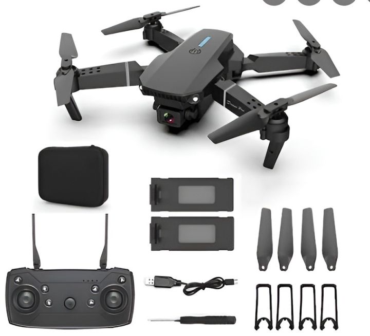 Youngeast E88 Max Mini Drone With 4K Dual Camera - 20 Mins Flight Time With Real Time Transmission