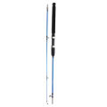 Crocodile 2pc Carbon Fishing Rod 1.80M With Screw Color Blue. 