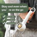NAMUNY Portable Handheld Fan, USB Rechargeable,Desk Small Fan with Carabiner Clip,for Home Office Indoor Outdoor Travel. 