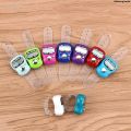 Weihonghunfei1-20Pcs Electronic Finger Counter Ring 5 Digital LED Electronic Original Handheld Tally Counter Clicker Counter Ring Color Random Original. 