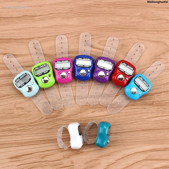 Weihonghunfei1-20Pcs%20Electronic%20Finger%20Counter%20Ring%205%20Digital%20LED%20Electronic%20Original%20Handheld%20Tally%20Counter%20Clicker%20Counter%20Ring%20Color%20Random%20Original%20-%20Image%202