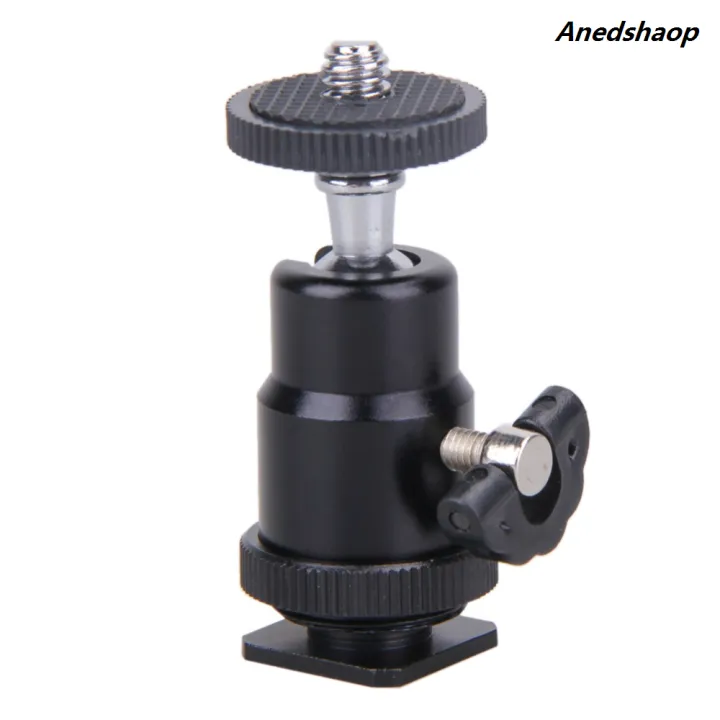 Anedshaop%201-4%20Pcs%201/4%7C%20Screw%20Rotary%20Mount%20Stand%20Aluminum%20Mini%20Bargain%20price%20Tripod%20Flash%20Bracket%20Holder%20For%20Video%20Dslr%20Dv%20Camera%20-%20Image%202