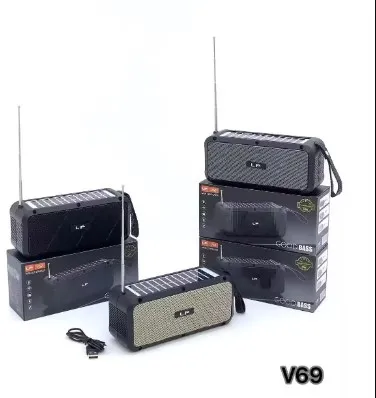 LP-V69%20Solar%20Powered%20Mini%20Bluetooth%20Speaker%20with%20FM%20Radio%20%E2%80%93%20Portable%20Wireless%20Stereo%20Woofer,%20USB/TF/AUX%20Support,%205W%20Output%20-%20Image%202