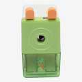 Green Color Comix Pencil Sharpener. 