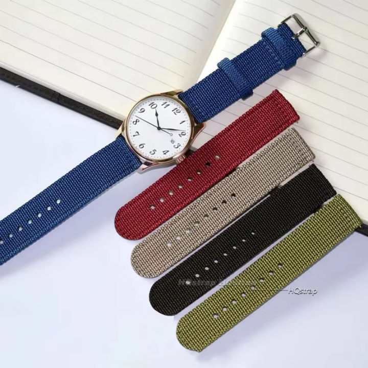 18mm%2020mm%2022mm%2024mm%20Nylon%20Fabric%20Watch%20Bands%20Sport%20Strap%20for%20Huawei%20GT2%20Bands%20for%20Samsung%20Galaxy%20Watch%203%20Quick%20Release%20Band%20with%20Tool%20-%20Image%204