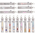Taylor Swift Theme DTF Printed Keying Key Holder Hesse Wristlet Keychain. 